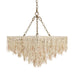 Arteriors - DMS22 - Six Light Chandelier - Josephine - Natural