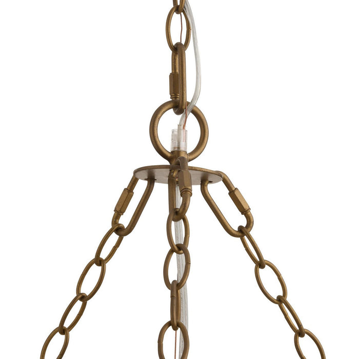 Arteriors - DMS22 - Six Light Chandelier - Josephine - Natural