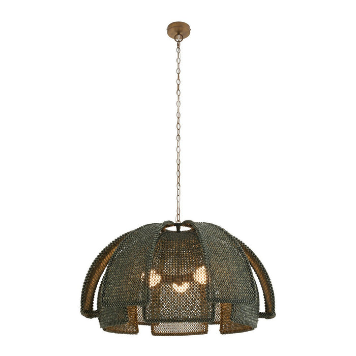 Arteriors - DMS23 - Three Light Pendant - Kamari - Eucalyptus Stain