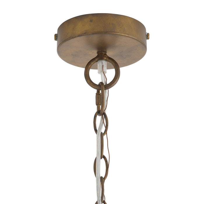 Arteriors - DMS23 - Three Light Pendant - Kamari - Eucalyptus Stain