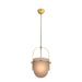 Arteriors - DPC19 - One Light Pendant - Kathleen - Frosted Smoke