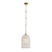 Arteriors - DPI14 - One Light Pendant - Jordan - Frosted