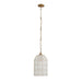 Arteriors - DPI14 - One Light Pendant - Jordan - Frosted