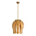 Arteriors - DSI11 - One Light Pendant - Judith - Vintage Brass