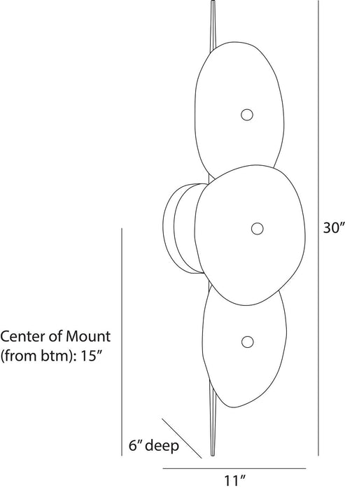 Arteriors - DWC64 - Two Light Wall Sconce - Kylie - White Glaze