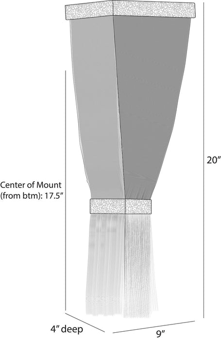 Arteriors - DWC72 - LED Wall Sconce - Jenessa - Ivory