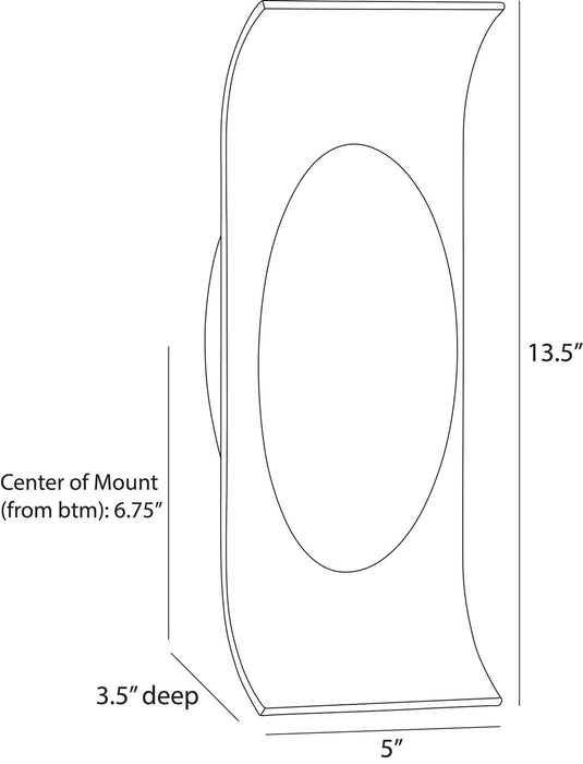 Arteriors - DWC79 - LED Wall Sconce - Jeter - Bone