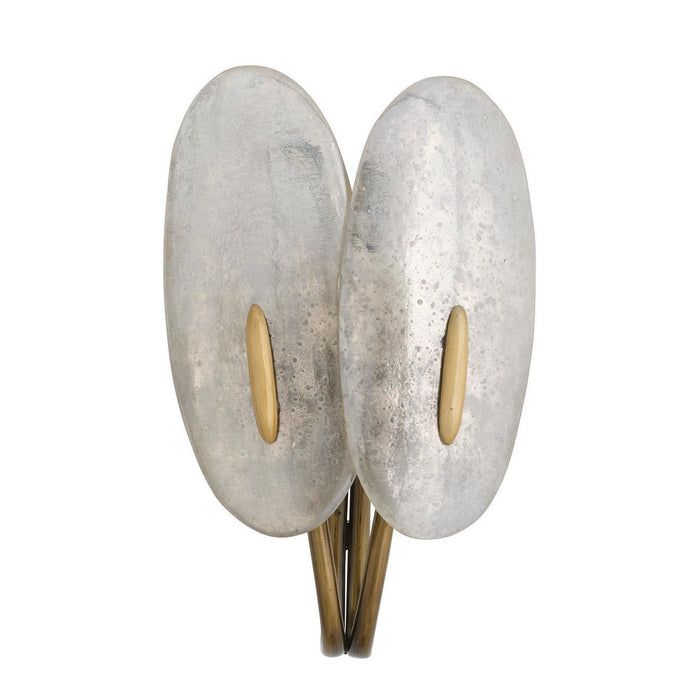 Arteriors - DWI25 - Two Light Wall Sconce - Izara - Mercury