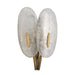Arteriors - DWI25 - Two Light Wall Sconce - Izara - Mercury