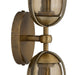 Arteriors - DWI26 - Two Light Wall Sconce - Jacobson - Smoke