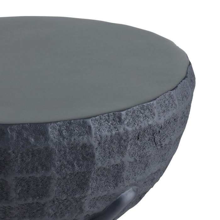 Arteriors - FAS15 - Outdoor Accent Table - Kobra - Black Volcanic Ash