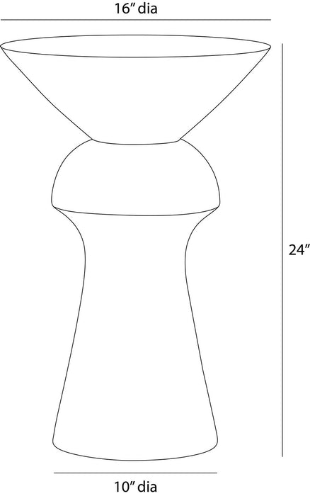 Arteriors - FAS17 - Accent Table - Jasper - Cider