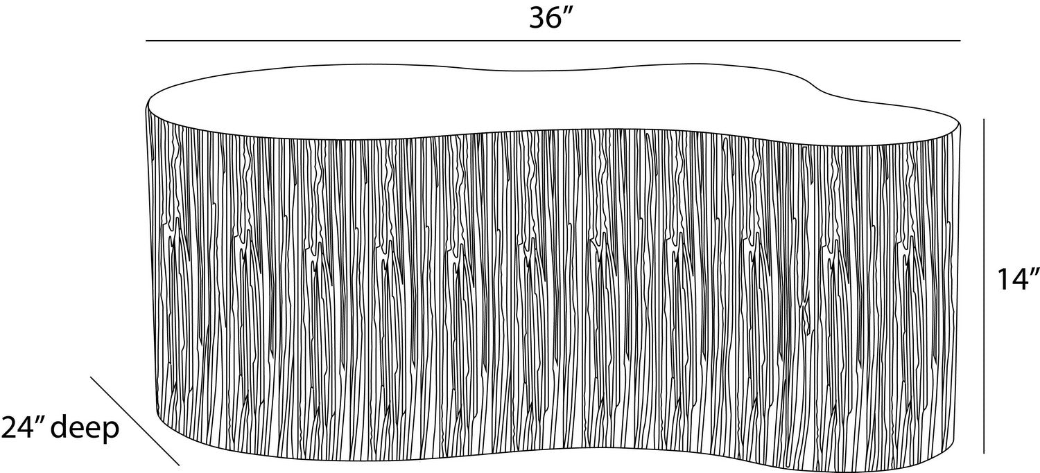 Arteriors - FCS21 - Outdoor Coffee Table - Indio - Gray Stonewash
