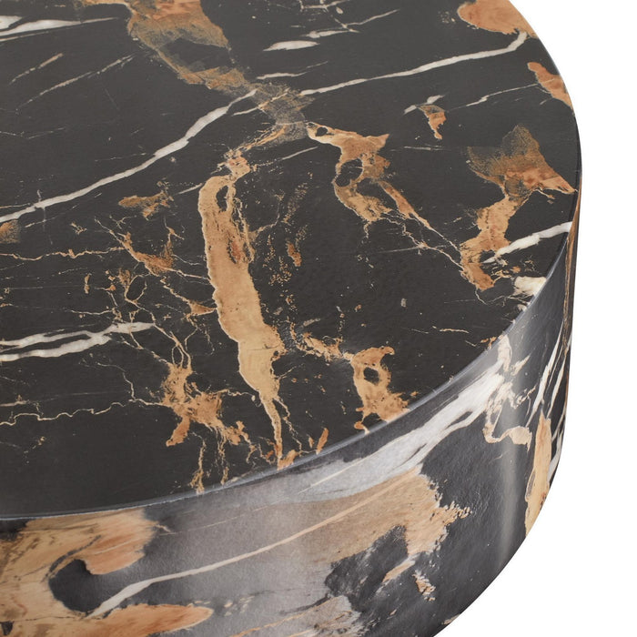 Arteriors - FES16 - End Table - Kopi - Espresso & White