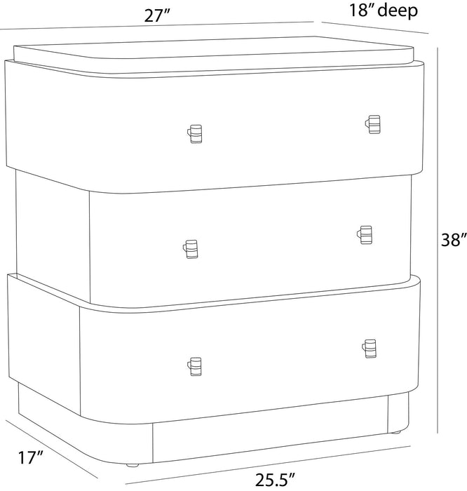 Arteriors - FIS06 - Side Table - Jacques - Brindle