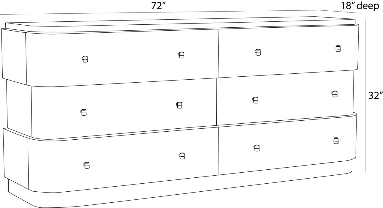Arteriors - FNS20 - Chest - Jacques - Brindle