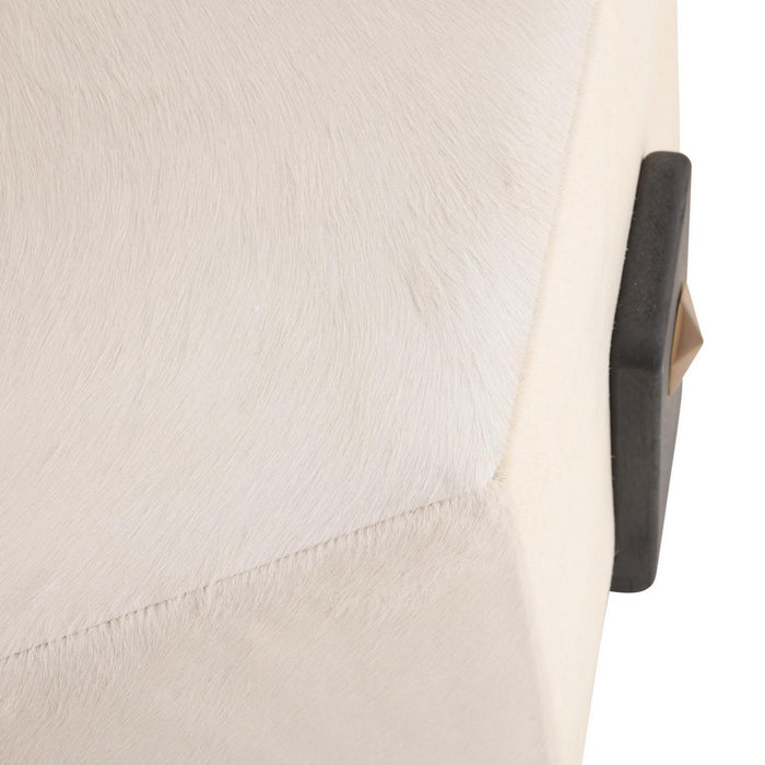 Arteriors - FOI13 - Ottoman - Ivonne - White