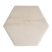 Arteriors - FOI13 - Ottoman - Ivonne - White