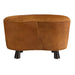 Arteriors - FOI14 - Ottoman - Koda - Brown