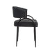 Arteriors - FRI28 - Chair - Bahati - Midnight Grey