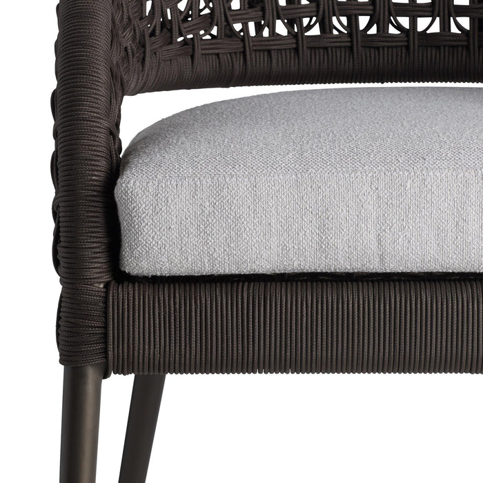 Arteriors - FRS26 - Outdoor Dining Chair - Juri - Porpoise