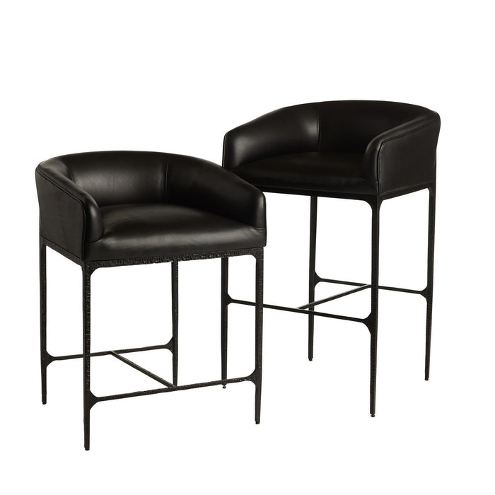 Arteriors - FSI16 - Bar Stool - Osbourne - Black