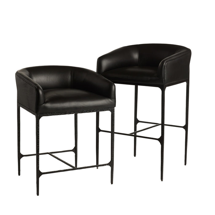 Arteriors - FSI17 - Counter Stool - Osbourne - Black