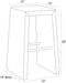 Arteriors - FSI18 - Bar Stool - Cowan - White