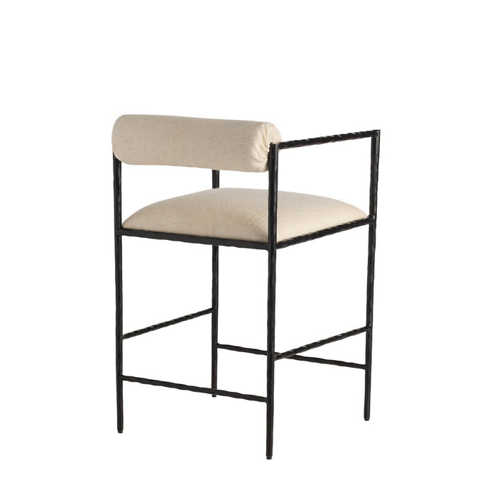 Arteriors - FSI19 - Counter Stool - Barbana - Oxford White