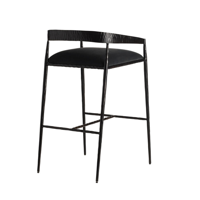 Arteriors - FSI22 - Bar Stool - Ansel - Midnight Grey
