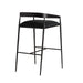 Arteriors - FSI22 - Bar Stool - Ansel - Midnight Grey