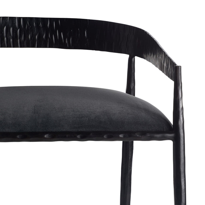 Arteriors - FSI22 - Bar Stool - Ansel - Midnight Grey