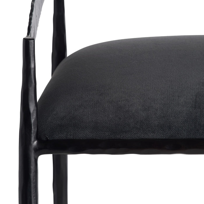 Arteriors - FSI22 - Bar Stool - Ansel - Midnight Grey