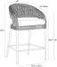 Arteriors - FSS09 - Outdoor Counter Stool - Juri - Porpoise