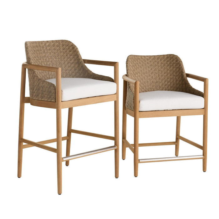 Arteriors - FSS12 - Outdoor Bar Stool - Chilton - Pearl