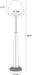 Arteriors - PFC21 - One Light Floor Lamp - Italia - Natural