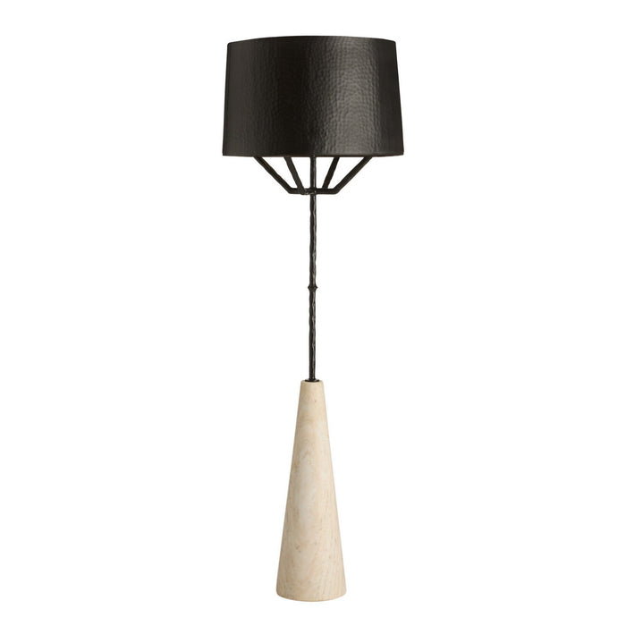 Arteriors - PFI17 - One Light Floor Lamp - Juneau - White