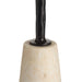 Arteriors - PFI17 - One Light Floor Lamp - Juneau - White
