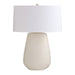 Arteriors - PTC62-943 - One Light Table Lamp - Deagan - Matte Stained Ivory Crackle