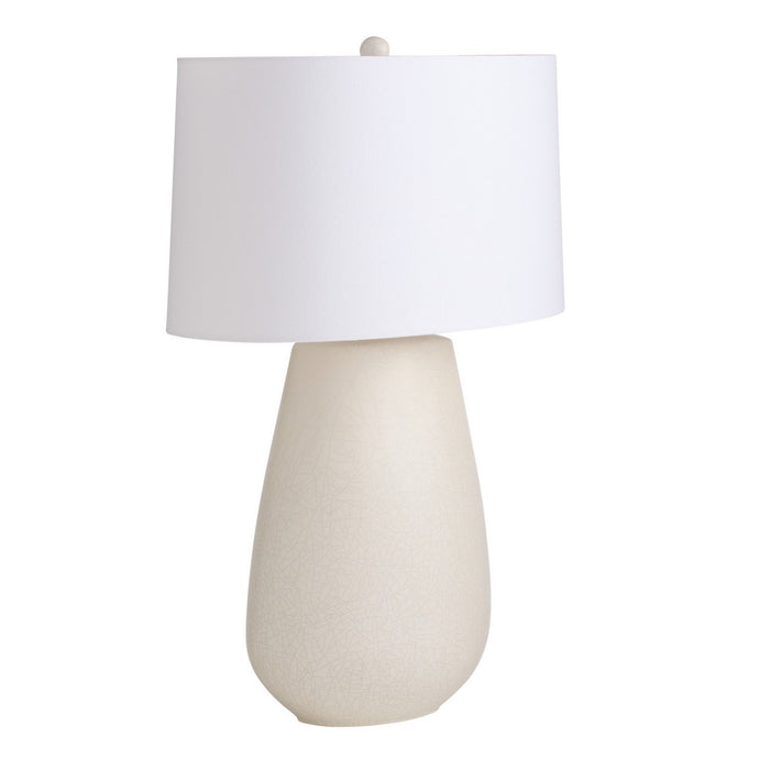 Arteriors - PTC62-943 - One Light Table Lamp - Deagan - Matte Stained Ivory Crackle