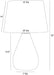 Arteriors - PTI25-326 - One Light Table Lamp - Tiber - Clear