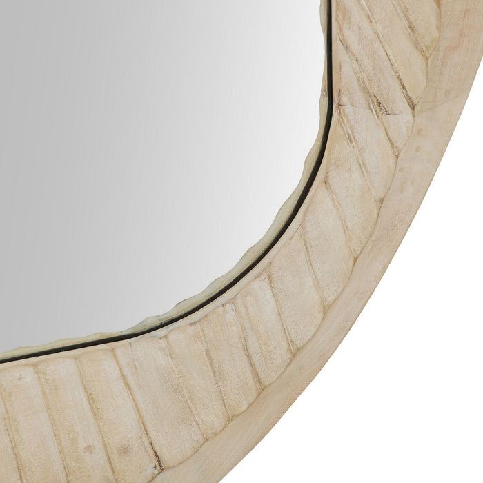 Arteriors - WMI73 - Mirror - Juni - Whitewash