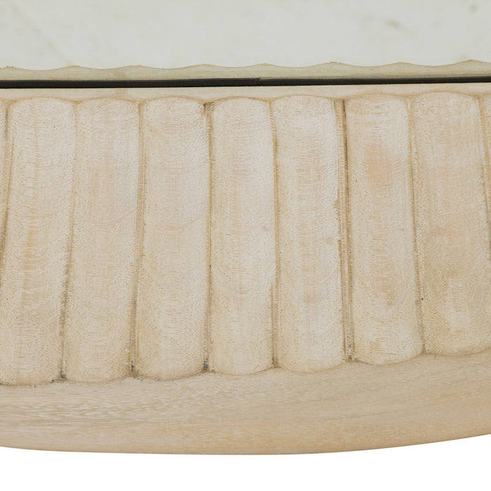 Arteriors - WMI73 - Mirror - Juni - Whitewash