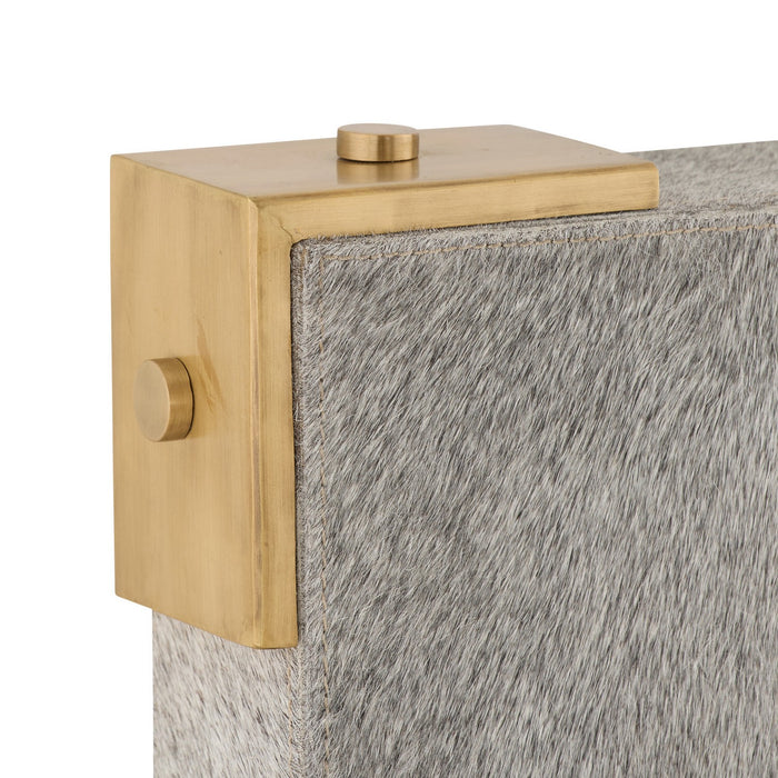 Arteriors - WMI75 - Mirror - Kristen - Gray