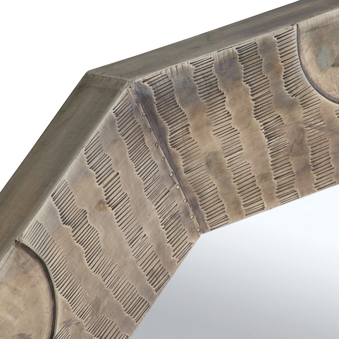 Arteriors - WMI86 - Mirror - Kiernan - Burnished Silver