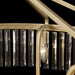 Varaluz - 297P09HG - Nine Light Pendant - Social Club - Havana Gold