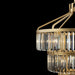 Varaluz - 297P15HG - 15 Light Pendant - Social Club - Havana Gold