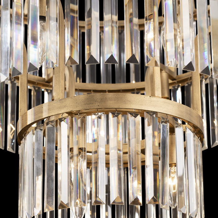 Varaluz - 297P15HG - 15 Light Pendant - Social Club - Havana Gold