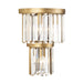 Varaluz - 297W03HG - Three Light Wall Sconce - Social Club - Havana Gold