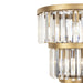 Varaluz - 297W06HG - Six Light Wall Sconce - Social Club - Havana Gold